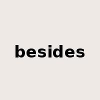 besides是什么意思