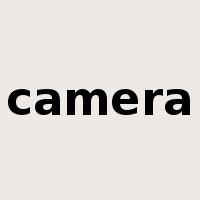 camera是什么意思