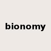 bionomy是什么意思