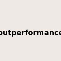 outperformance是什么意思