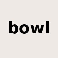 bowl是什么意思