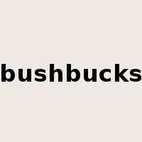 bushbucks是什么意思