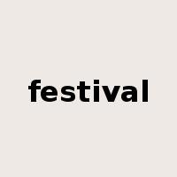 festival是什么意思