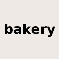 bakery是什么意思