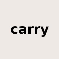 carry是什么意思