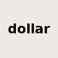 dollar是什么意思