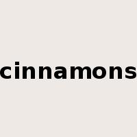 cinnamons是什么意思
