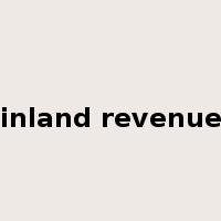 inland revenue是什么意思