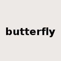 butterfly是什么意思