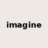 imagine是什么意思