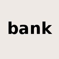 bank是什么意思