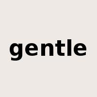 gentle是什么意思