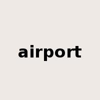 airport是什么意思