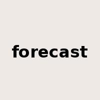 forecast是什么意思