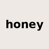 honey是什么意思