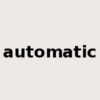 automatic是什么意思