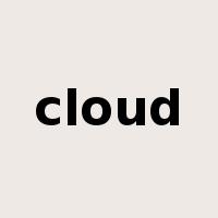 cloud是什么意思