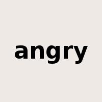 angry是什么意思