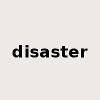 disaster是什么意思