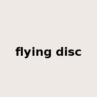 flying disc是什么意思