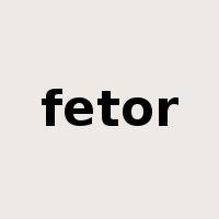 fetor是什么意思