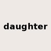 daughter是什么意思