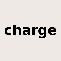 charge是什么意思