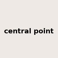 central point是什么意思