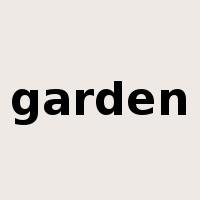 garden是什么意思