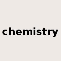 chemistry是什么意思