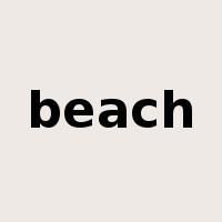 beach是什么意思