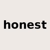 honest是什么意思