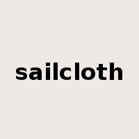 sailcloth是什么意思