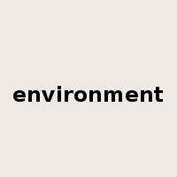 environment是什么意思