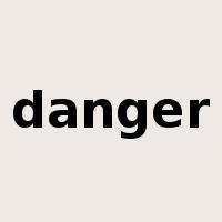 danger是什么意思