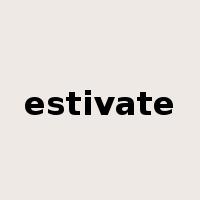 estivate是什么意思