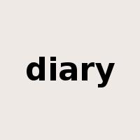 diary是什么意思