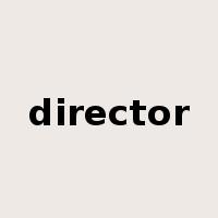 director是什么意思