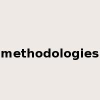 methodologies是什么意思