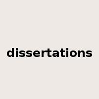 dissertations是什么意思