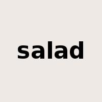 salad是什么意思