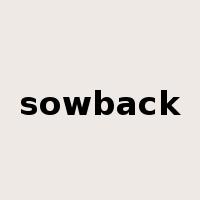 sowback是什么意思