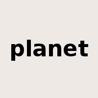 planet是什么意思