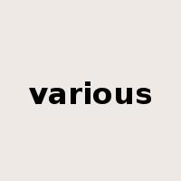 various是什么意思
