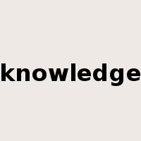 knowledge是什么意思