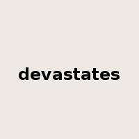 devastates是什么意思