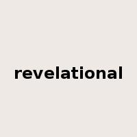 revelational是什么意思