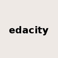 edacity是什么意思