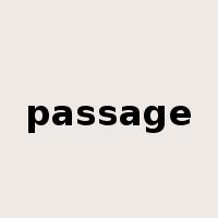 passage是什么意思