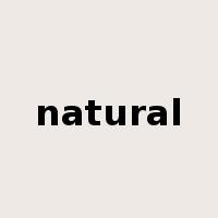 natural是什么意思